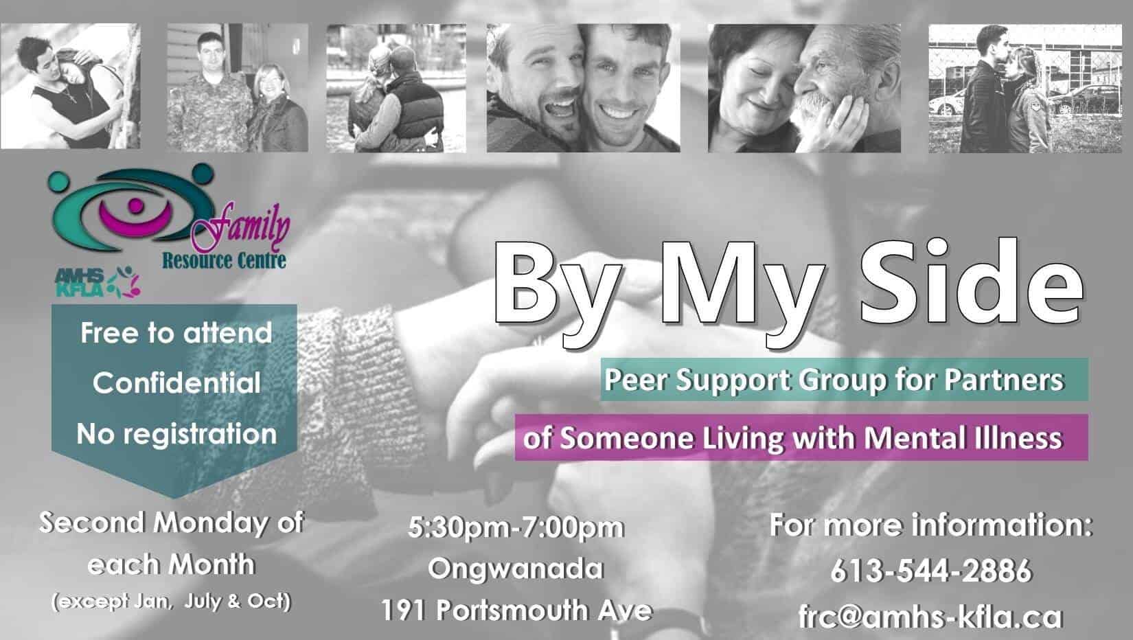 Family Resource Centre has a new support group called By My Side