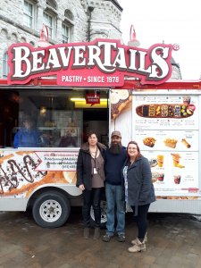 “Anne Gauthier (Resolve), Nick Jackson (Beavertails) and Sue Silva (Resolve)